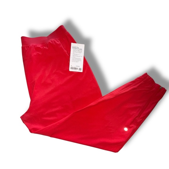 NWT LULULEMON Adapted State Perforated HR Jogger - Red Glow Size 14 - Picture 10 of 15